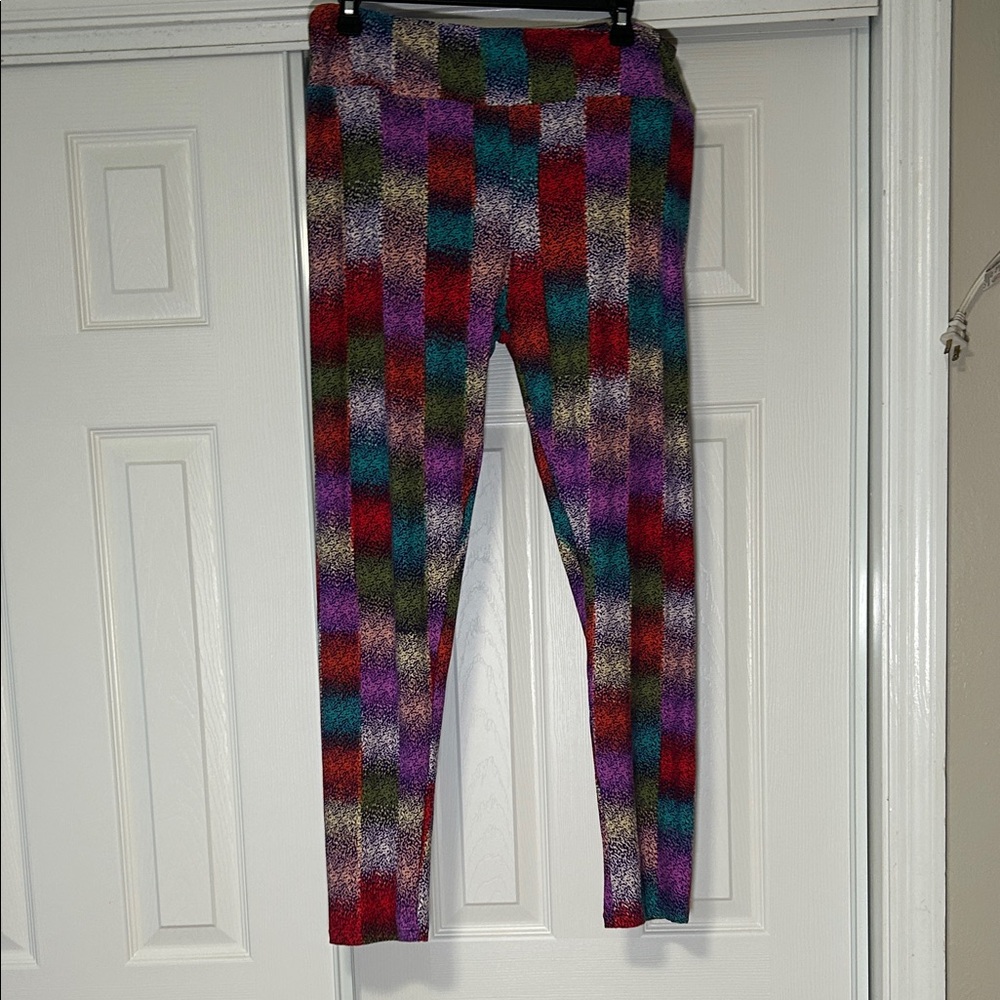 LuLaRoe Multicolor Patterned Leggings